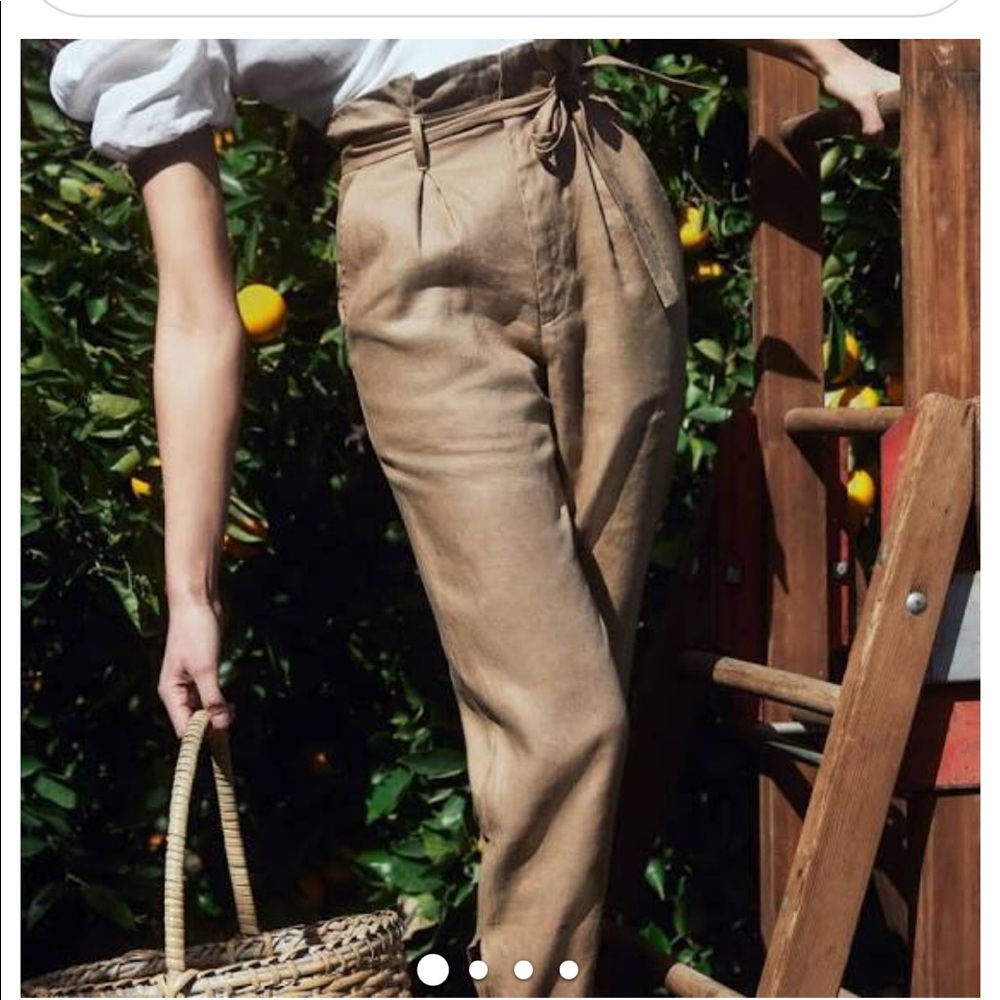 Reformation Norman Linen pants